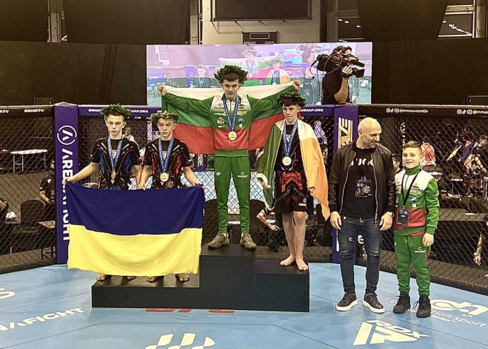 Европейски шампион и двама бронзови медалисти има горнооряховският клуб по ММА „Джамбазов”