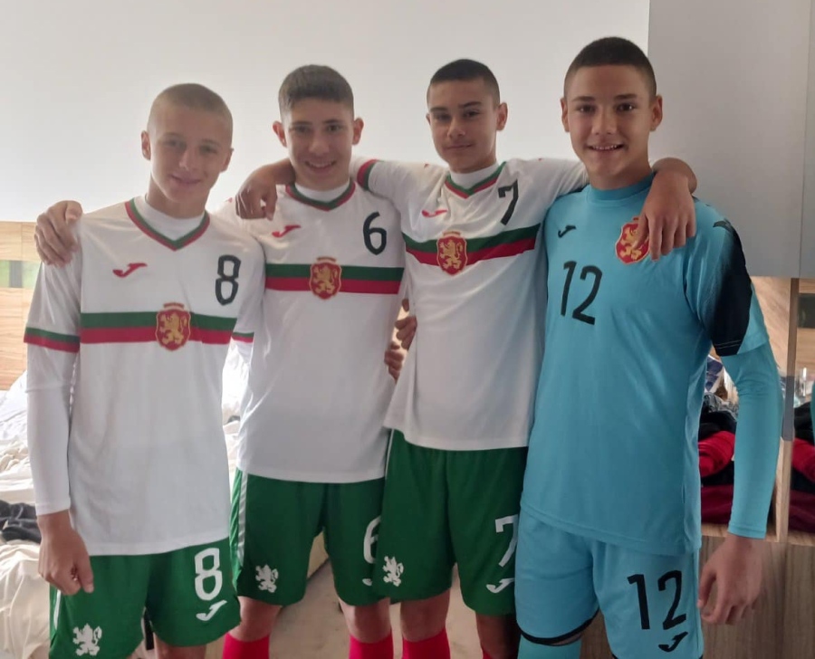 Четирима „локомотивци” са на лагер с проектонационалите за U14