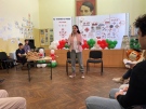 Актрисата Гергана Стоянова гостува в СУ „Николай Катранов“, град Свищов
