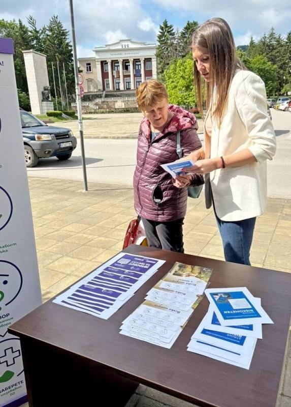 Община Лясковец подкрепи Националната кампания „Пътека на знанието за инсулт“