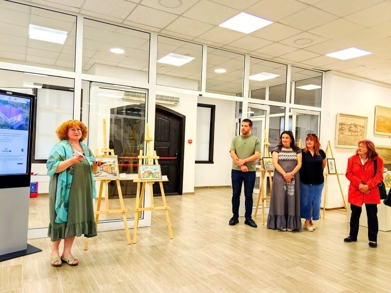 Самостоятелна изложба на Ирина Пожарицкая „Реката на живота“ откриха в Елена