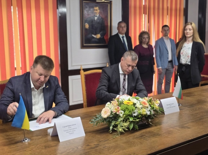 Горна Оряховица се побратими с украинския град Арциз