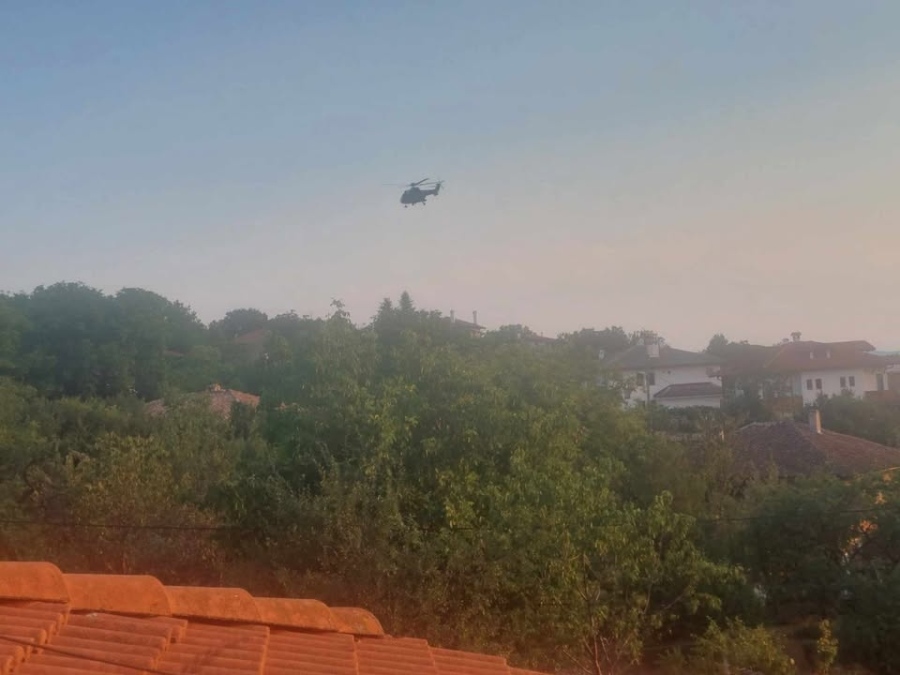 Постепенно овладяват пожара в гората край Велико Търново, молят любителите на зрелища да свалят дроновете