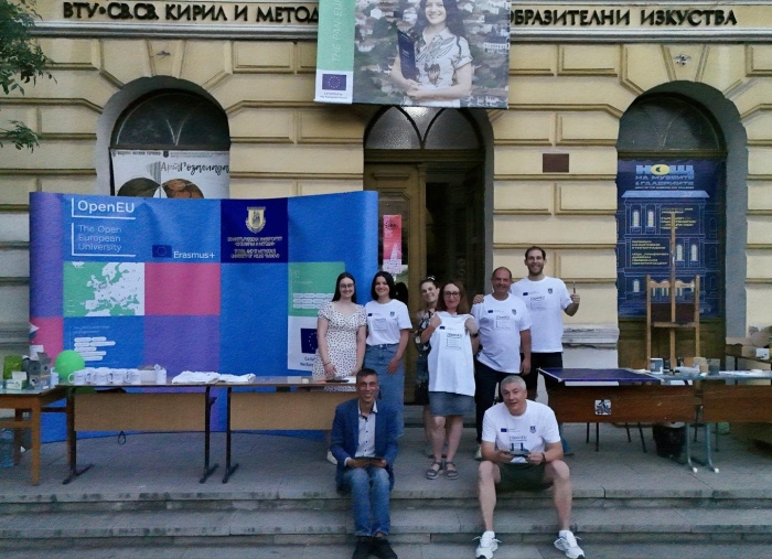 Великотърновският университет за първи път се включи във фестивала „48 часа Варуша Юг“