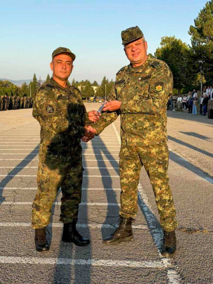 В НВУ „Васил Левски“ обявиха заповеди за назначаване на офицери и за повишаване във военно звание