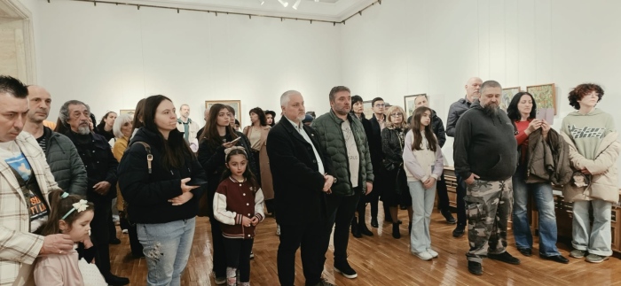Изложбата „Мигове“ за 125-годишнината от рождението на Рафаел Михайлов уважи областният управител