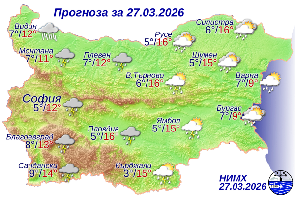 Нов период с валежи започва от днес