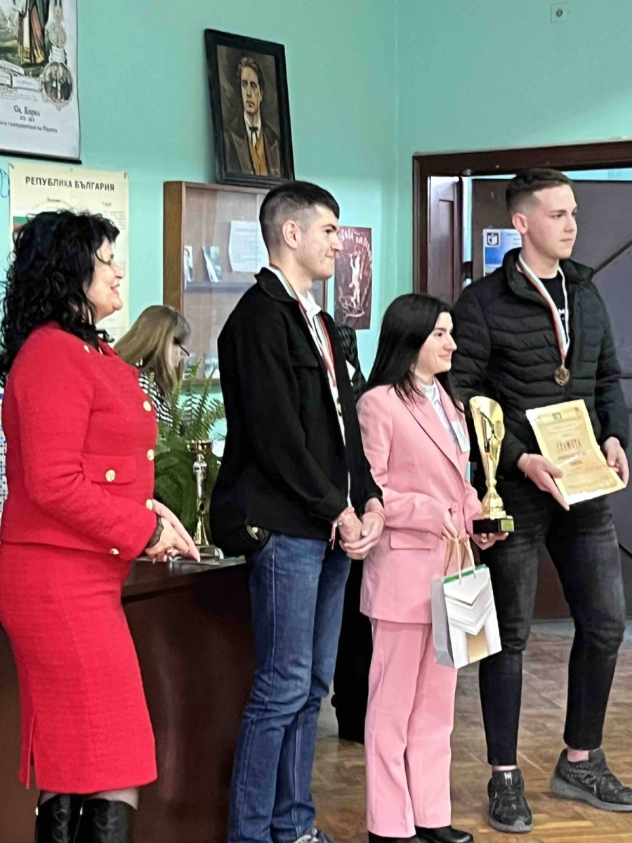 ПГКМКС „Акад. Бл. Сендов“ - Варна спечели състезанието „Най-добър техник в машиностроенето – 2026“