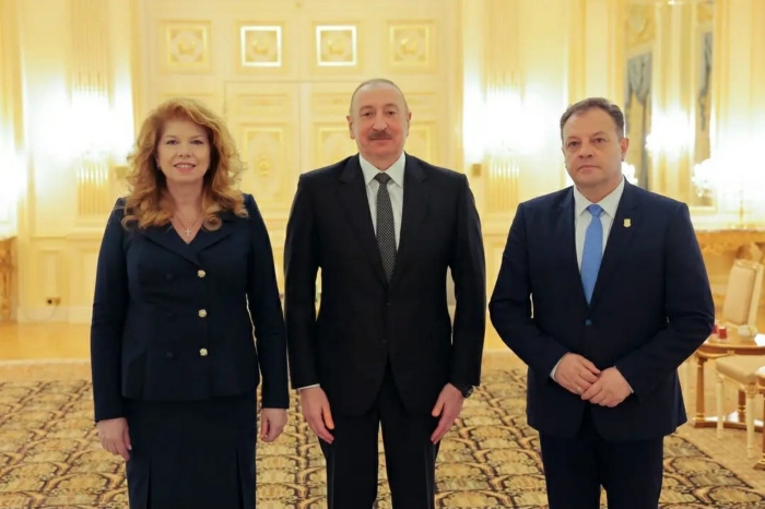 Кметът Панов на среща с азербайджанския президент Илхам Алиев
