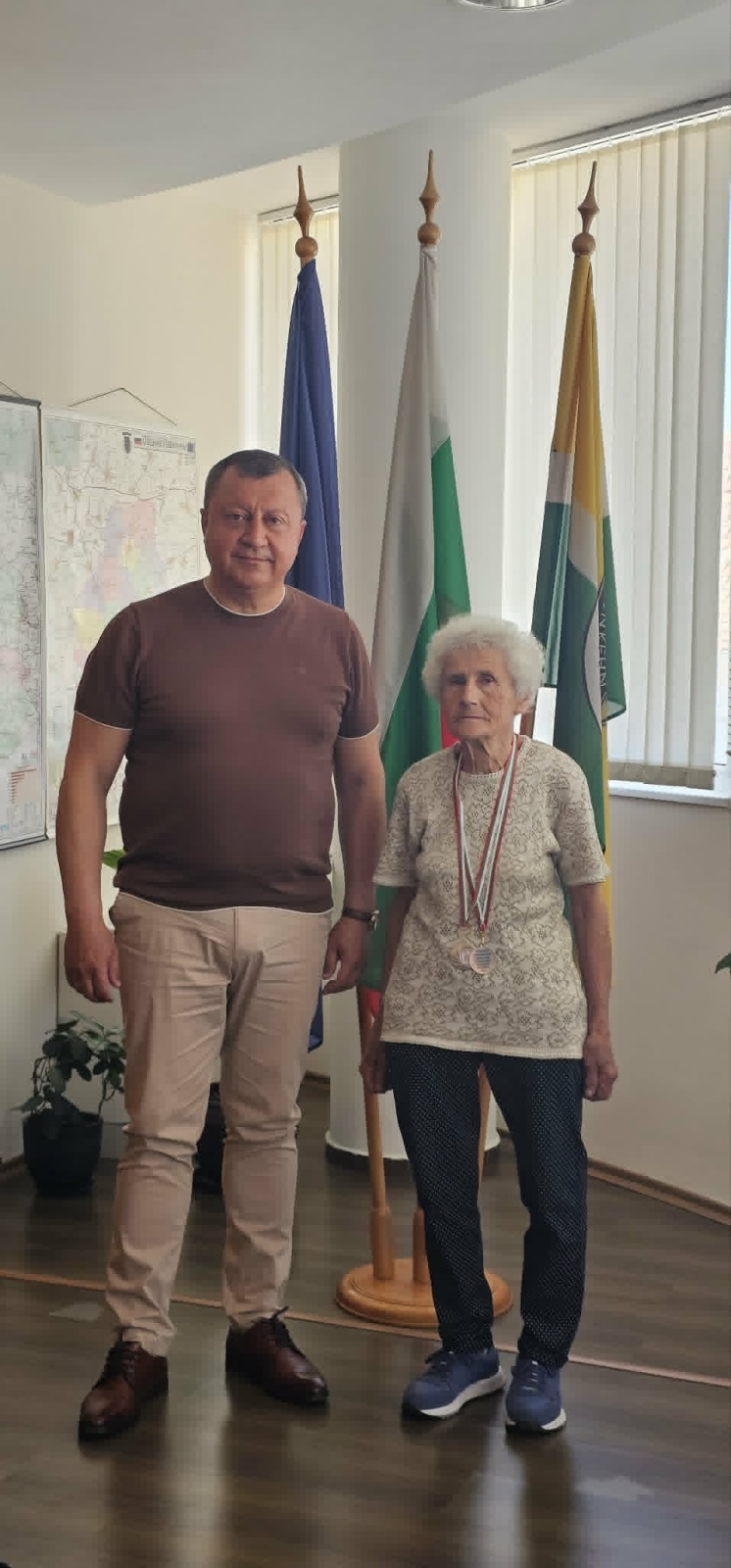 79-годишната Надка Денчева донесе пореден успех в тениса на маса за Павликени